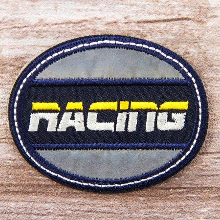 Комплект светоотражающих аппликаций + манжета, "звезда и привидение". Арт 1050RSB                 