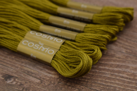 Мулине COSMO однотонный цвет  823       . Арт 25-6/823       