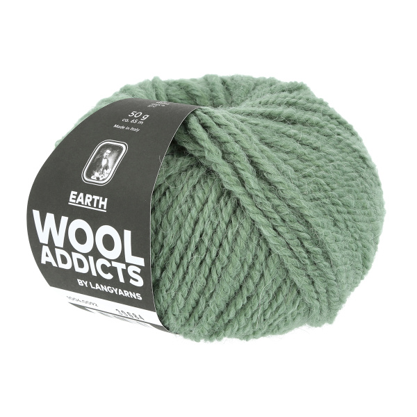 Пряжа Earth, 50% альпака, 35% нейлон, 15% шерсть, 50 г, 65 м. Арт 1004.0092