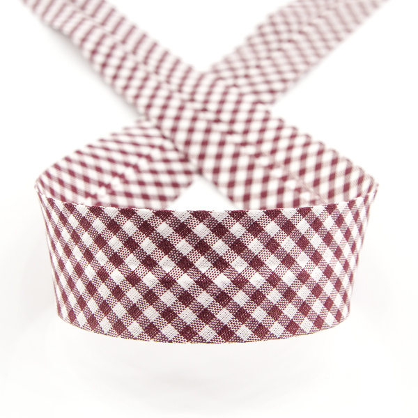 Косая бейка с рисунком SAFISA, арт.5400, 30 мм, 25 м, цвет 58. Арт 5400-30мм-58