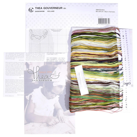 Набор для вышивания "Утки", канва лён 36 ct. Арт 2065