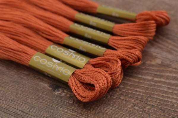 Мулине COSMO однотонный цвет  343       . Арт 25-6/343       