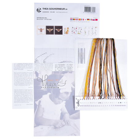 Набор для вышивания "Шмель", канва аида 16 ct. Арт 3018A                   