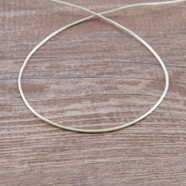 Шнур атласный SAFISA 1,5 мм, 25 м, цвет 56, кремовый. Арт 470-56                  