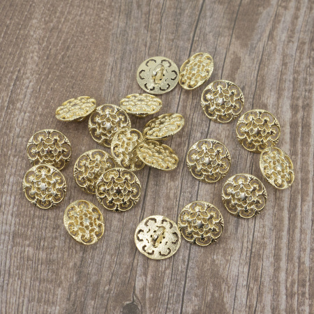 Пуговица DISBOTON, размер 20  цвет C/ORO PAG.FR ART.AA0584. Арт 3247620OPAGF80D