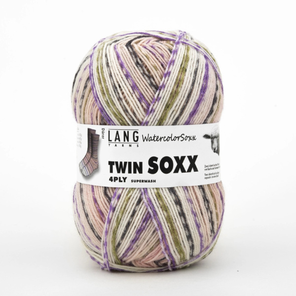 Пряжа Twin Soxx, 75% шерсть, 25% полиамид, 100 г, 420 м. Арт 909.0459