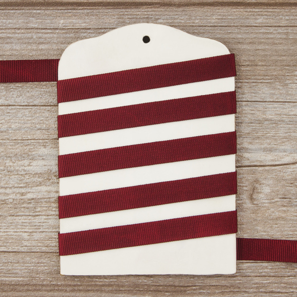 Лента репсовая SAFISA, 10 мм, 25 м, цвет 30 бордовый. Арт 350-10мм-30