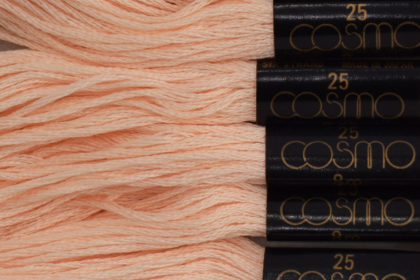 Мулине COSMO однотонный цвет  351       . Арт 25-6/351       