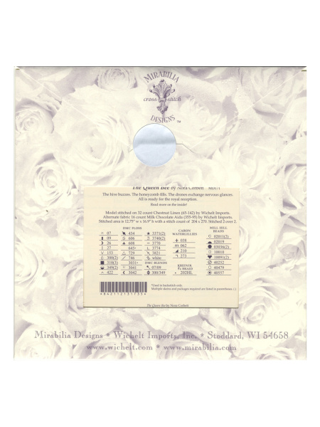 Схема для вышивания MIRABILIA "Королева пчел". Арт MD171