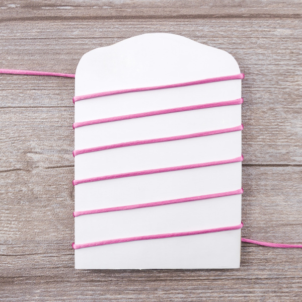 Шнур атласный SAFISA 2 мм, 25 м, цвет 20, розовый темный . Арт 462-20                  