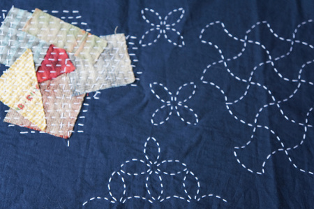 Шаблон для вышивки сашико "семь сокровищ". Арт ERS.004