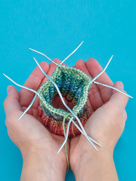 Спицы чулочные эргономичные addiCraSy Snake Lace, алюминиевые, №3,5, 15 см. Арт 203-2/3.5-15