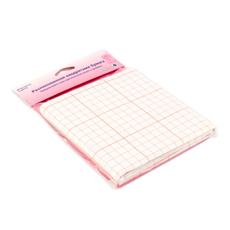 Бумага разлинованная квадратами, градация в см. Арт 751                     