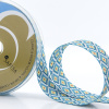 Резинка декоративная, 30 мм, цвет морской волны, 10 м. Арт 35131-30мм-01