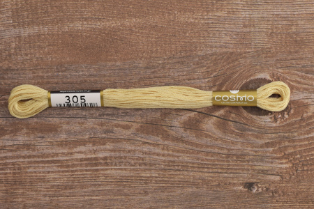 Мулине COSMO однотонный цвет  305       . Арт 25-6/305       