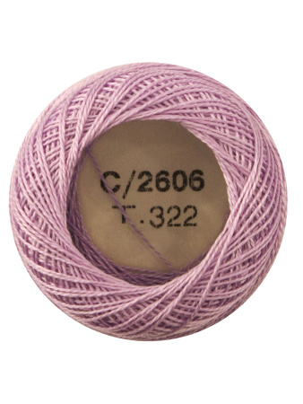 Мулине "Finca Perle"(Жемчужное"), №16,однотонный цвет 2606. Арт 00008/16/2606           