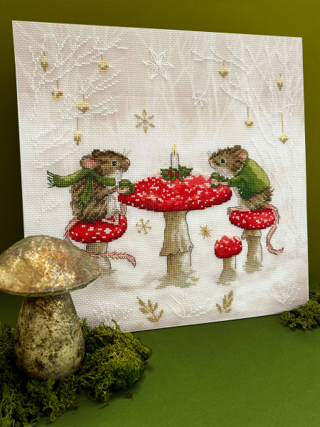 Набор для вышивания "Toadstool Treats". Арт XSS26