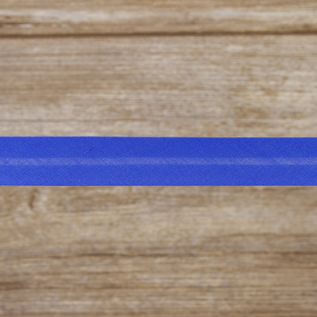 Косая бейка хлопок/полиэстер 20 мм, 25 м, цвет 93, барвинок. Арт 6120-20мм-93            