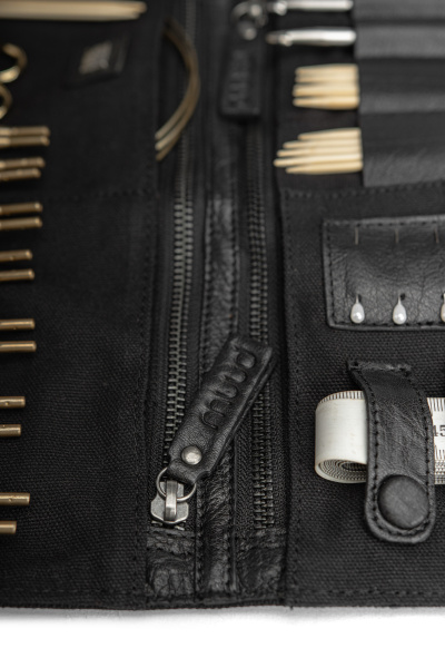 Органайзер для спиц "Canvas Billie" Black. Арт QB-4719/Black