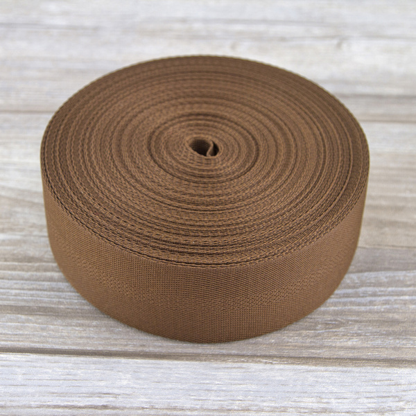 Тесьма киперная PEGA цвет коричневый, 50 мм. Арт 813726150L7904