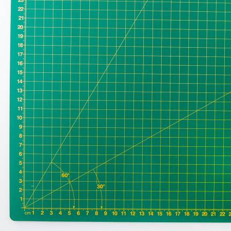 Мат для раскройного ножа двусторонний, экстра макси, 914 мм x 609 мм, 36" x 24". Арт ER4090                  