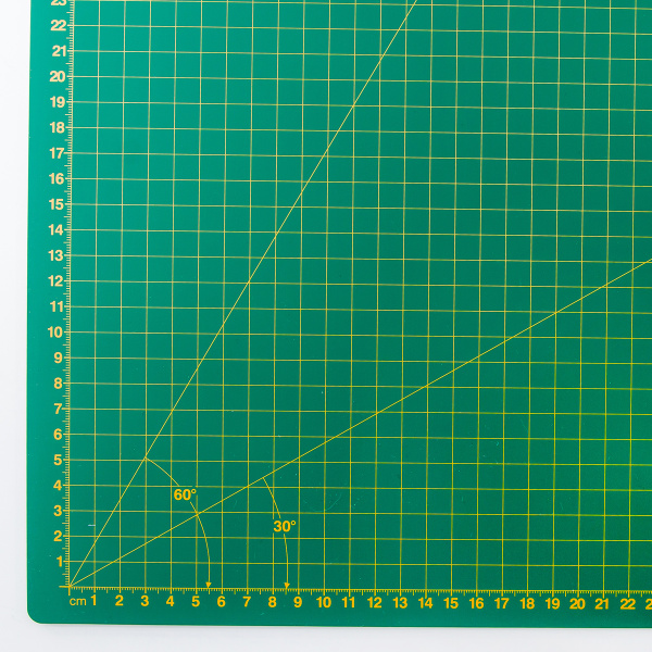 Мат для раскройного ножа двусторонний, экстра макси, 914 мм x 609 мм, 36" x 24". Арт ER4090                  