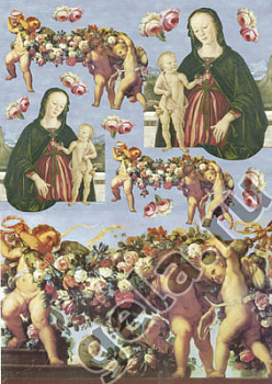 Карта для декупажа . Арт DFG285                  