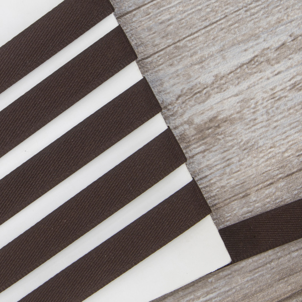 Тесьма брючная PEGA, цвет темно-коричневый, 15 мм. Арт 815744215G4942          