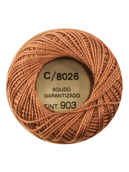 Мулине "Finca Perle"(Жемчужное"), №8, однотонный цвет 8026. Арт 00816/08/8026           