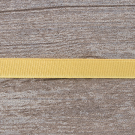 Лента репсовая SAFISA мини-рулон, 10 мм, 4 м, цвет 32, желтый. Арт P00350W-10мм-32         