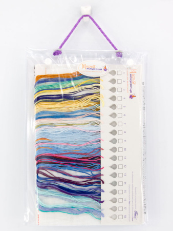 Набор для вышивания "Морозный день" по картине  Б. Кустодиева. Арт 06.003.06 