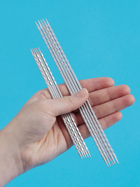 Спицы чулочные квадратные addiNovel Quintett №3,5, 15 см. Арт 170-2/3.5-15