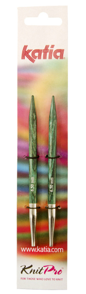 Спицы со сменными лесками KATIA, 6,5 мм. Арт 7658