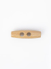 Пуговица-клевант (бочонок) CONCEPT Button of Olive Wood, размер 64, дерево, цвет натуральный. Арт 1310X-064-COL.NAT