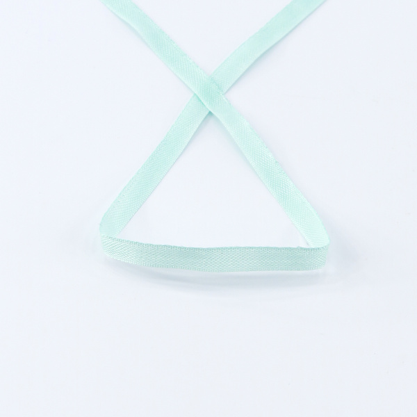 Лента для вышивания SAFISA на блистере, 4 мм, 5 м, цвет 53, мятный. Арт P111-4мм-53             