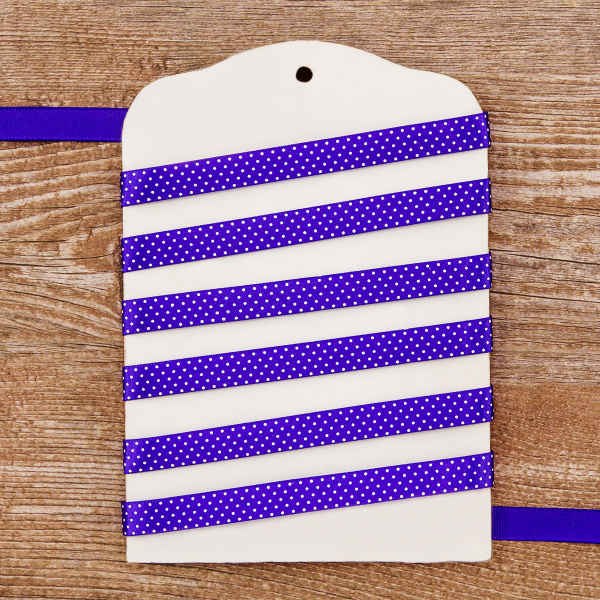 Лента в рулоне для скрап-проектов, цвет фиолетовый. Арт ANT378409