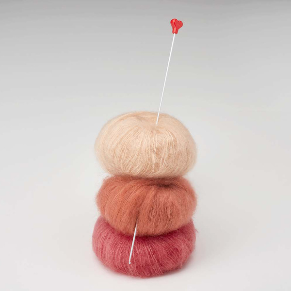 Крючок вязальный,"Тунисский", алюминий addiTun tunesische №3,5, 30 см. Арт 262-7/3.5-30