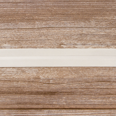 Косая бейка атласная 30 мм, 25 м, цвет 27, светло-серый. Арт 6260-30мм-27            