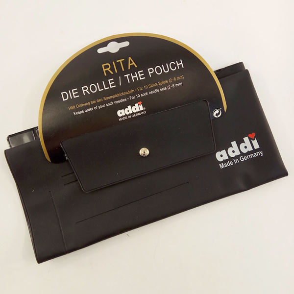 Органайзер addi для хранения чулочных спиц, пластик, 30/10 х 22 см, 10 ячеек. Арт 610-9