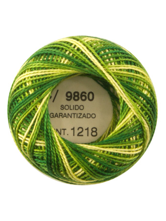 Мулине "Finca Perle"(Жемчужное"), №8, мультиколорный цвет 9860. Арт 00880/08/9860           