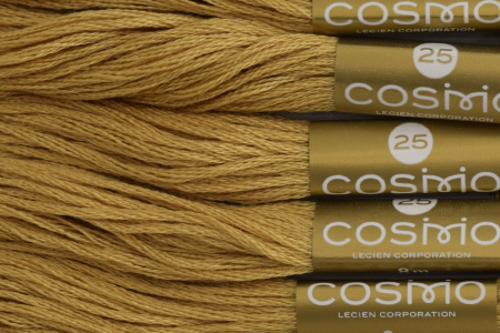 Мулине COSMO однотонный цвет  307       . Арт 25-6/307       