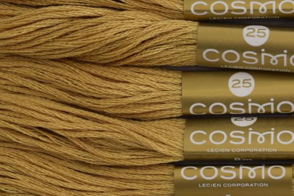 Мулине COSMO однотонный цвет  307       . Арт 25-6/307       