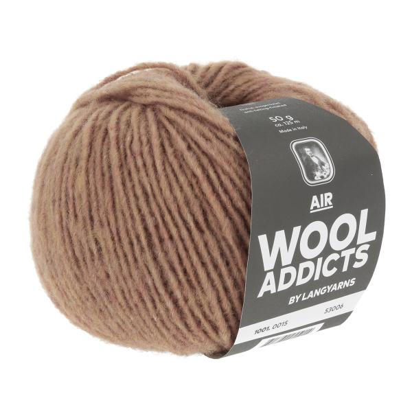 Пряжа Air, 84% шерсть, 16% полиамид, 50 г, 125 м. Арт 1001.0015