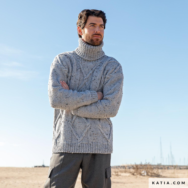 Пряжа Bulky Tweed, 80% акрил, 15% шерсть, 5% вискоза, 100 г, 150 м. Арт 1305.200