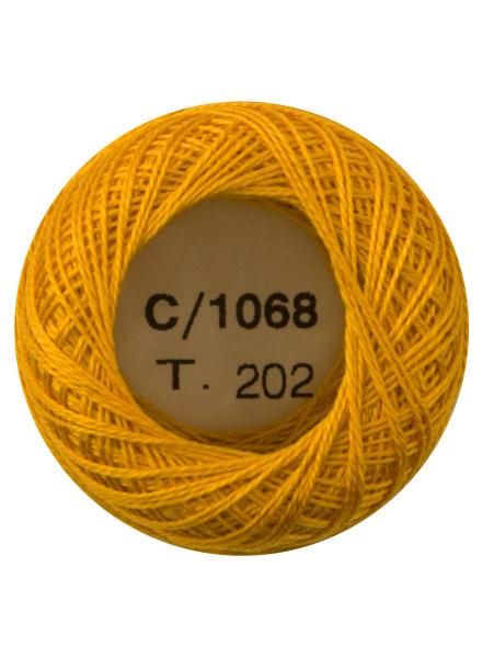 Мулине "Finca Perle"(Жемчужное"), №16,однотонный цвет 1068. Арт 00008/16/1068           