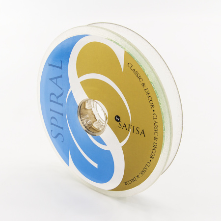 Лента жаккард SAFISA, 16 мм, 15 м, цвет 04. Арт 9104-16мм-04            