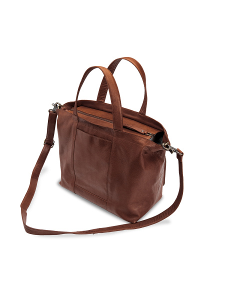 Сумка шоппер "Hiba w/zipper" Rich Brown. Арт QB-4701/Rich Brown