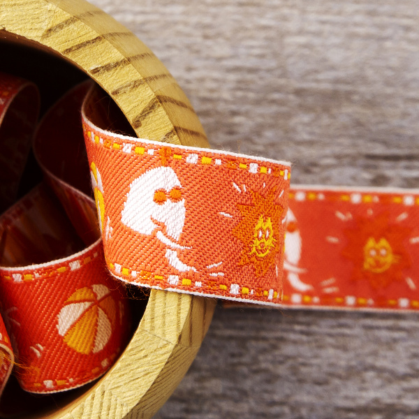 Лента жаккард SAFISA, 20 мм, 15 м, цвет 04. Арт 9108-20мм-04             