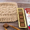 Шоколад молочный со вкусом манго "Sweet knitting". Арт 1SK