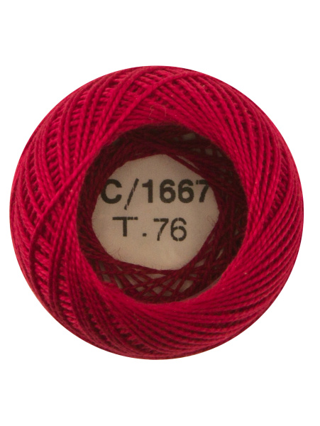 Мулине "Finca Perle"(Жемчужное"), №12,однотонный цвет 1667. Арт 00008/12/1667           